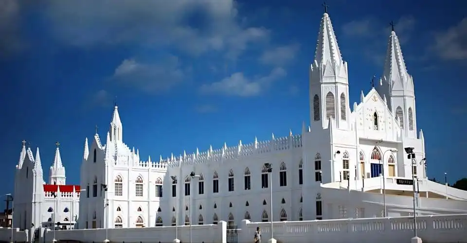 Velankanni Church – Basilica of Our Lady of Good Health Pravin Travels
